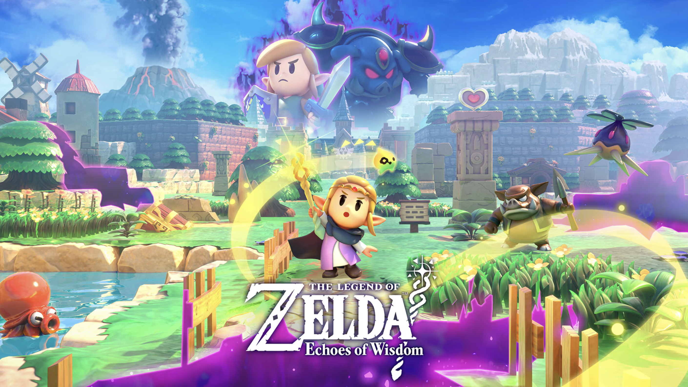 Image de couverture de la boite du jeu Zelda : Echoes of Wisdom